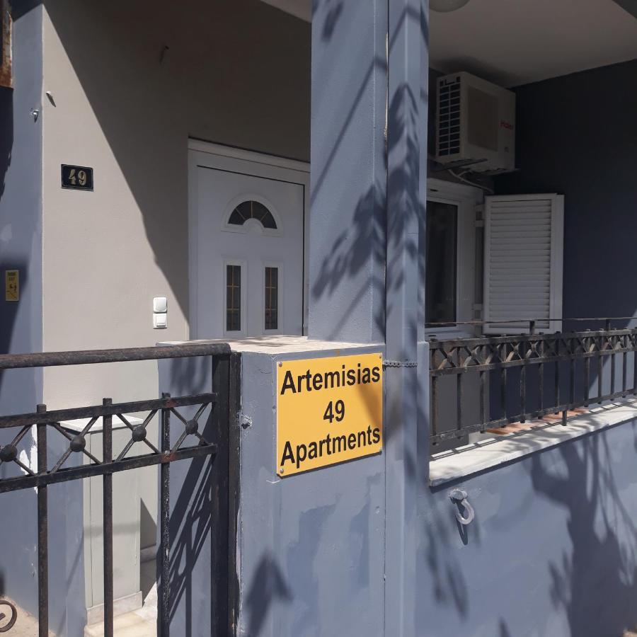 Nea AlikarnassosAρτεμισιαςアパートメント エクステリア 写真